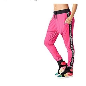 Pink Zumba pants nwt